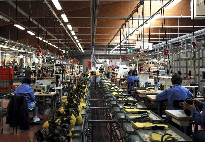 Die Produktionstätte von La Sportiva