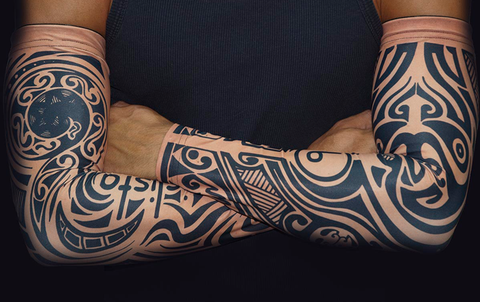 Biciclista Armlinge Maori