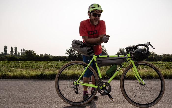 Bike Packing Miss Grape
