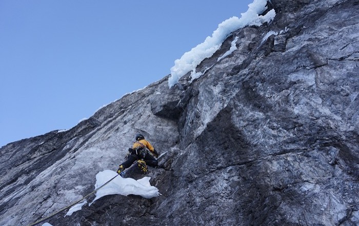 Eisbesteigung Pleishornwasserfall