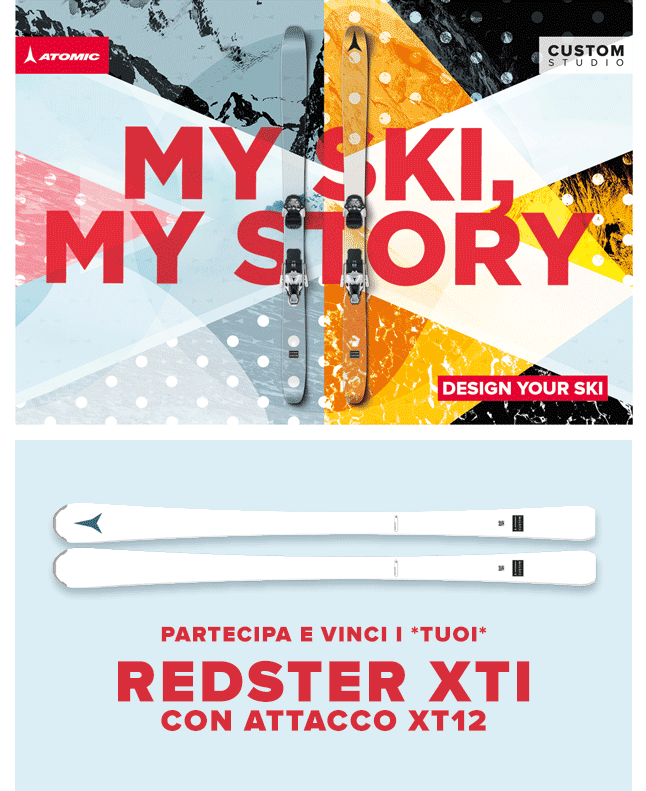 Atomic Redster XTI personalized