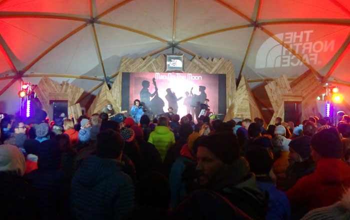 The North Face Mountain Festival 2017 Veranstaltungszelt
