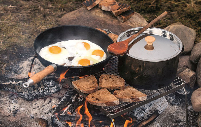 come cucinare in campeggio